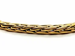 Collier Maille palmier Or jaune