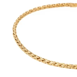Collier Maille palmier Or jaune