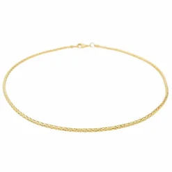 Collier Maille palmier Or jaune