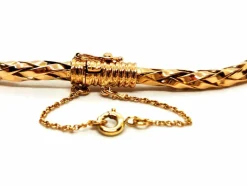 Collier Maille palmier Or rose