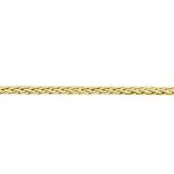 Collier Maille palmier Or jaune