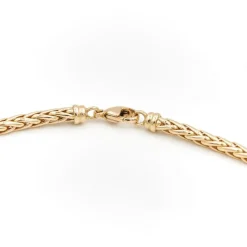 Collier Maille palmier Or jaune