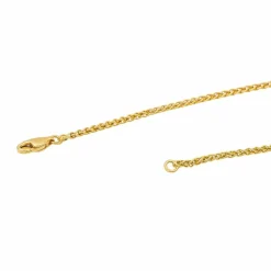 Collier Maille palmier Or jaune