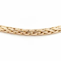 Collier Maille palmier Or jaune