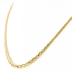 Collier Maille palmier Or jaune