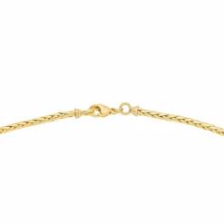 Collier Maille palmier Or jaune