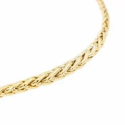 Collier Maille palmier Or jaune