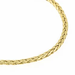 Collier Maille palmier Or jaune