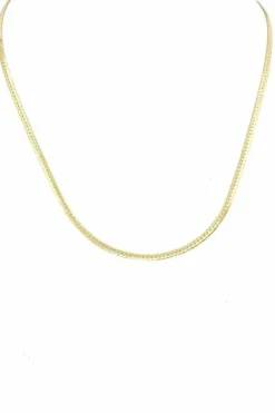 Collier maille plate