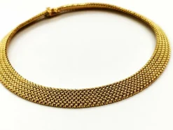 Collier Maille polonaise Or jaune