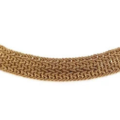 Collier Maille polonaise Or jaune