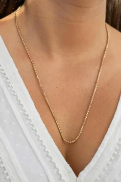 Collier Maille pop corn Or rose