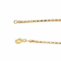 Collier maille pop corn Or jaune