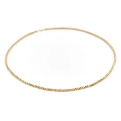 Collier Maille pop-corn Or jaune