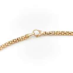 Collier Maille pop-corn Or jaune