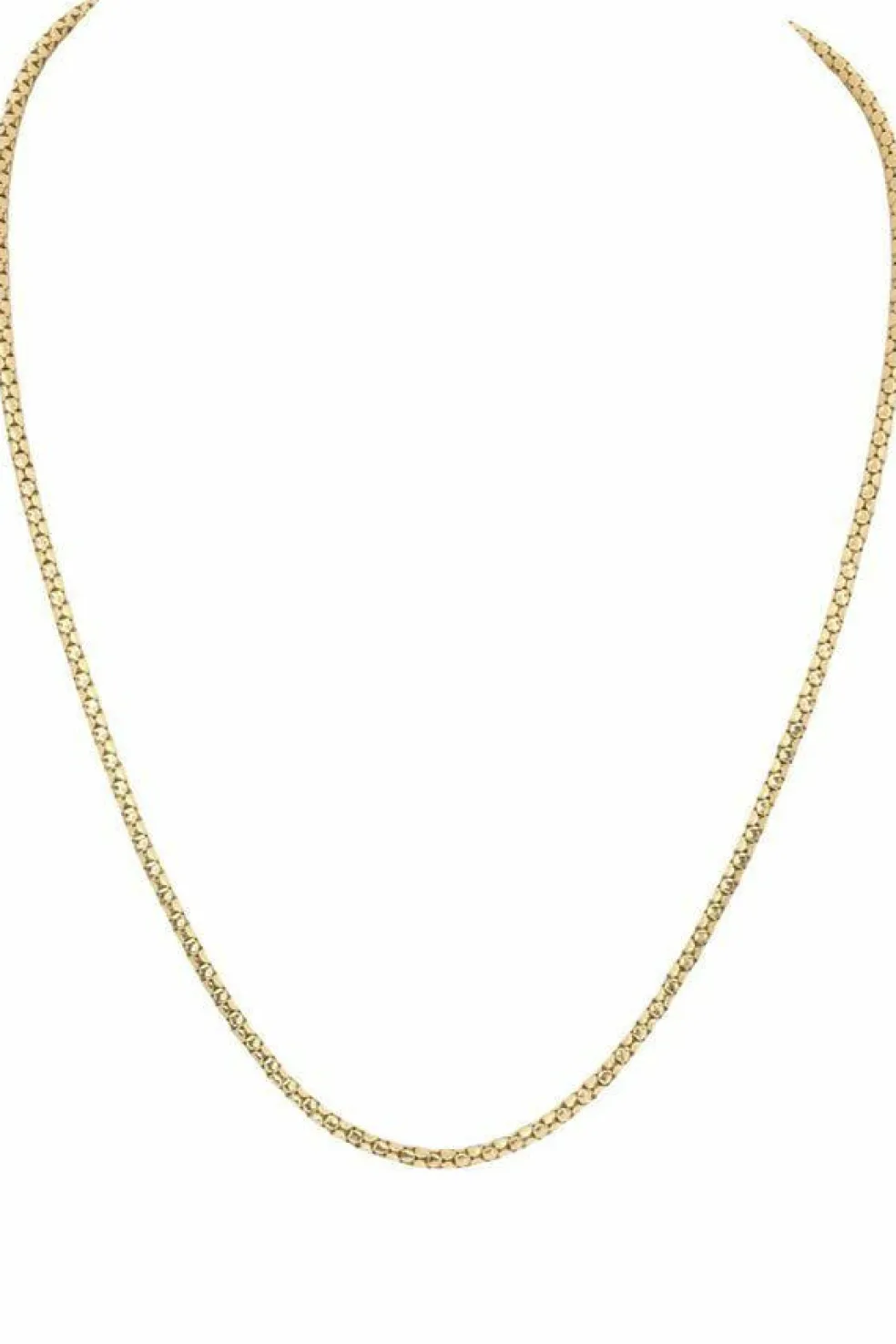 COLLIER MAILLE RONDE FANTAISIE