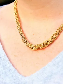 Collier Maille royale Or jaune