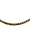Collier maille serpent en or massif