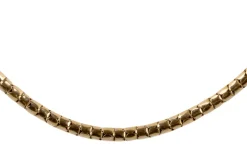 Collier maille serpent en or massif