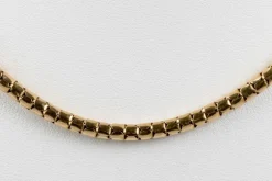 Collier maille serpent en or massif