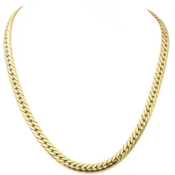 Collier Maille serpent Or jaune