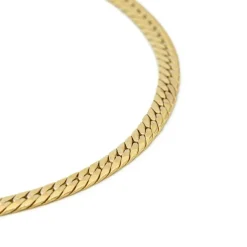 Collier Maille serpent Or jaune