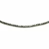 Collier Maille serpentine Or blanc