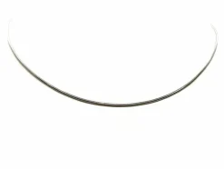 Collier Maille serpentine Or blanc