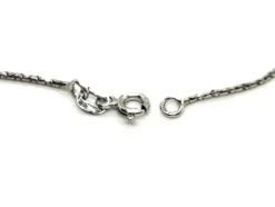 Collier Maille serpentine Or blanc
