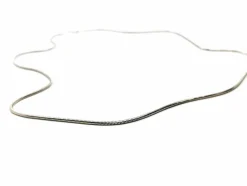 Collier Maille serpentine Or blanc