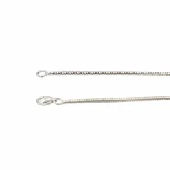 Collier Maille serpentine Or blanc