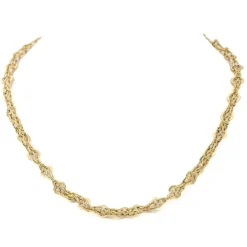 Collier Maille souple Or jaune