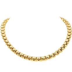 Collier Maille souple Or jaune