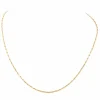 Collier Maille souple Or jaune