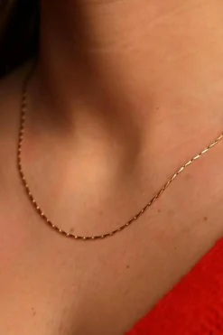 Collier Maille souple Or jaune