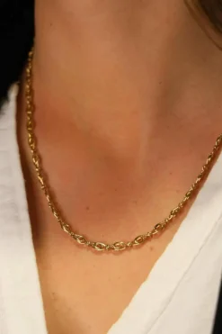 Collier Maille souple Or jaune