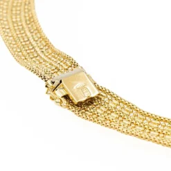 Collier Maille souple Or jaune
