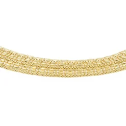 Collier Maille souple Or jaune