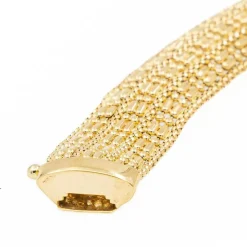 Collier Maille souple Or jaune