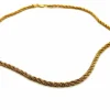 Collier Maille torsadée Or jaune