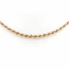 Collier Maille torsadée Or jaune