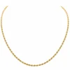 Collier Maille torsadée Or jaune