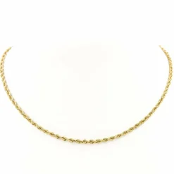 Collier Maille torsadée Or jaune