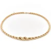 Collier Maille torsadée Or jaune