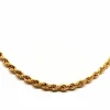 Collier Maille torsadée Or jaune
