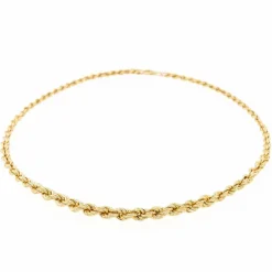 Collier Maille torsadée Or jaune