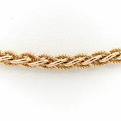 Collier Maille torsadée Or jaune