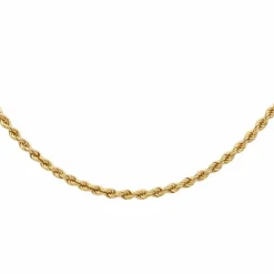 Collier Maille torsadée Or jaune