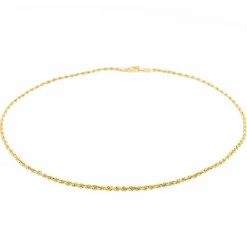 Collier Maille torsadée Or jaune
