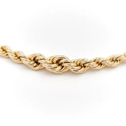 Collier Maille torsadée Or jaune